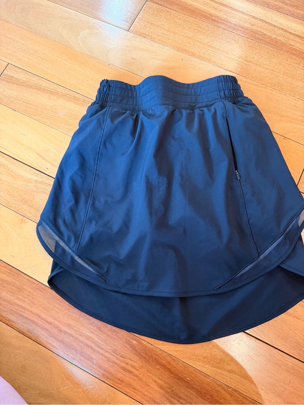 lululemon athletica Black hotty hot skort/skirt